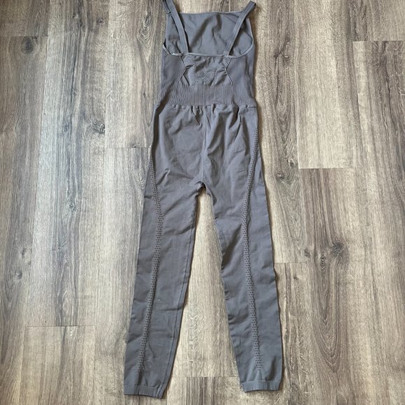 NEW Free People Good Karma High neck Workout Onsie Brown M/L - Picture 11 of 15